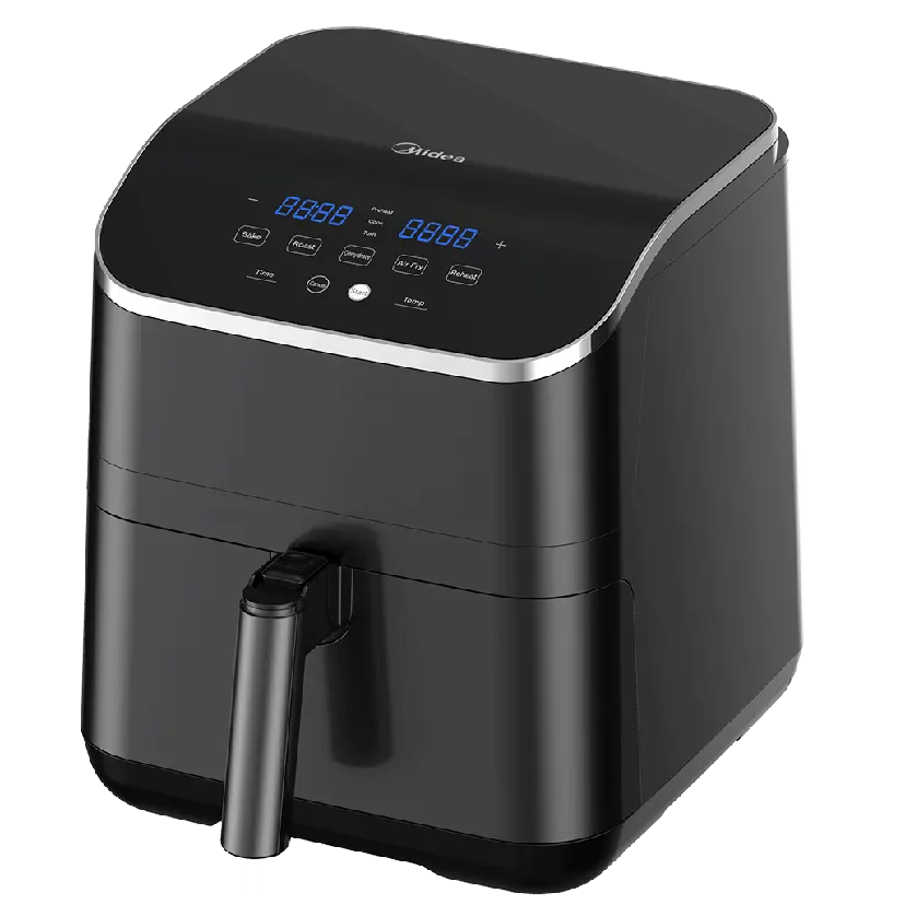 Midea 5.5L Air Fryer 1700W with Dual Cyclone Rapid Hot Air Technology ( MFCN55D2)
