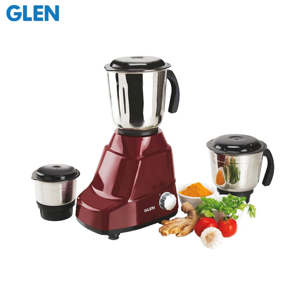 Glen Mixer Grinder Stainless Steel Jars 500W