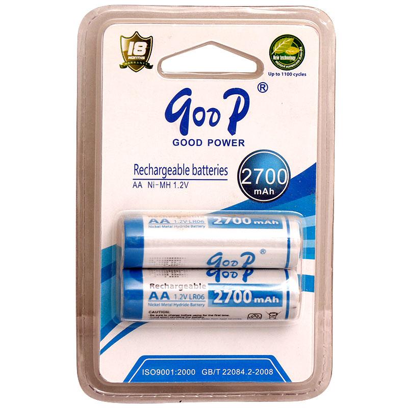 GOOP 1.2V AA RECHARGEABLE BATTERY