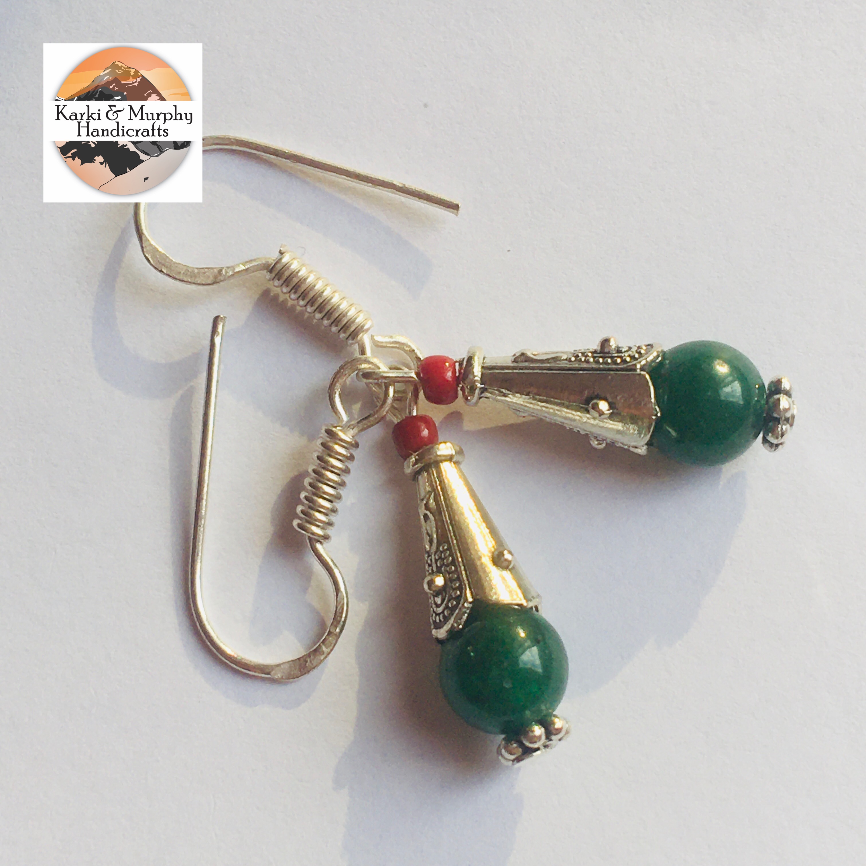 Beaded Drop Tubular Earrings For Women