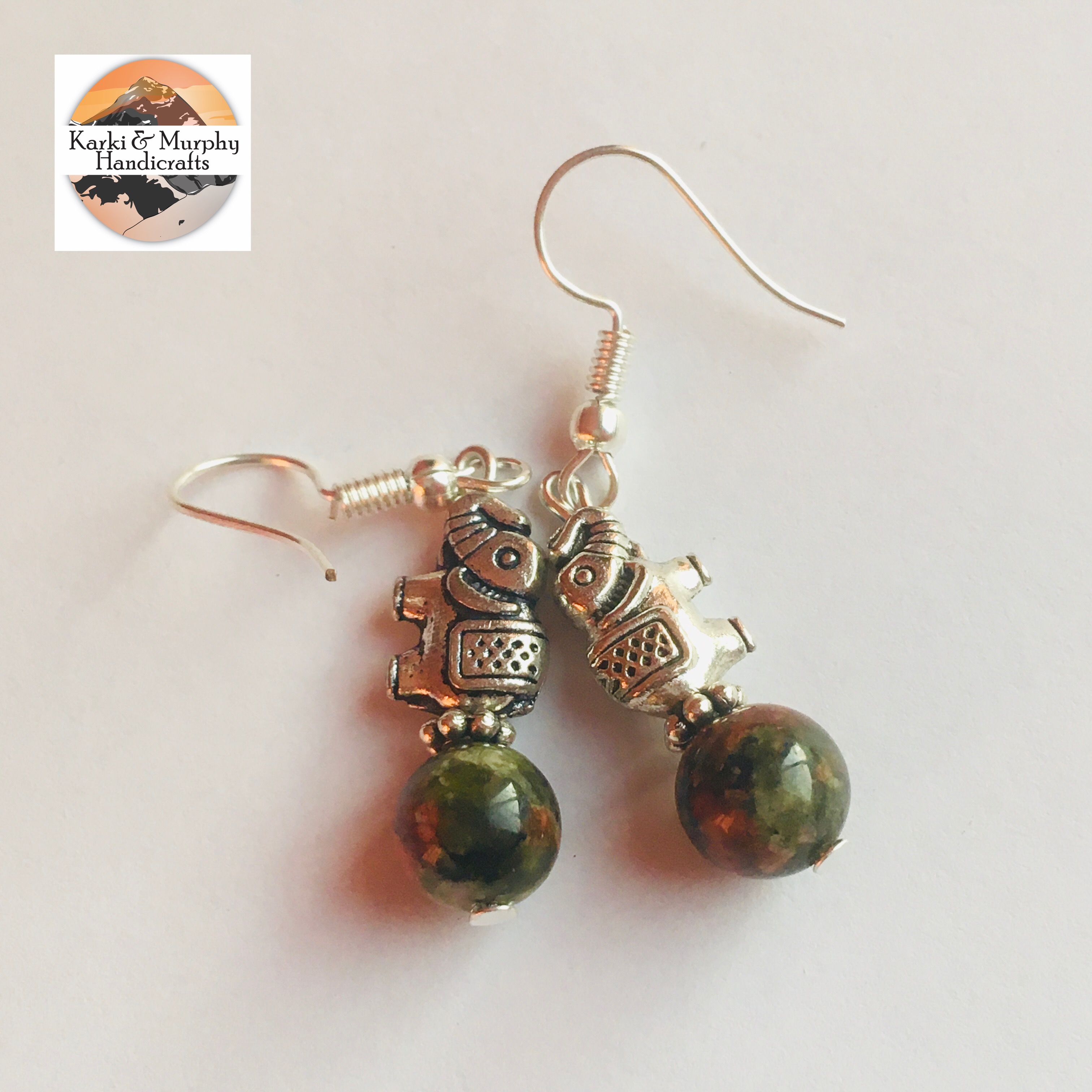 Stone/Glass Beaded Earrings For Women KM982