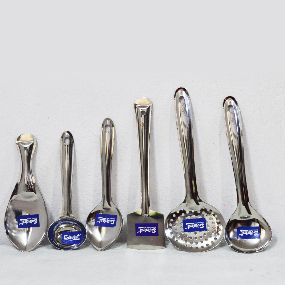 Everest 6 Piece Stainless Steel Kitchen Tools Set