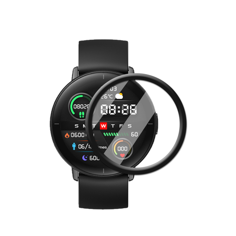 Mibro A1 Smartwatch Silicone Tempered Glass