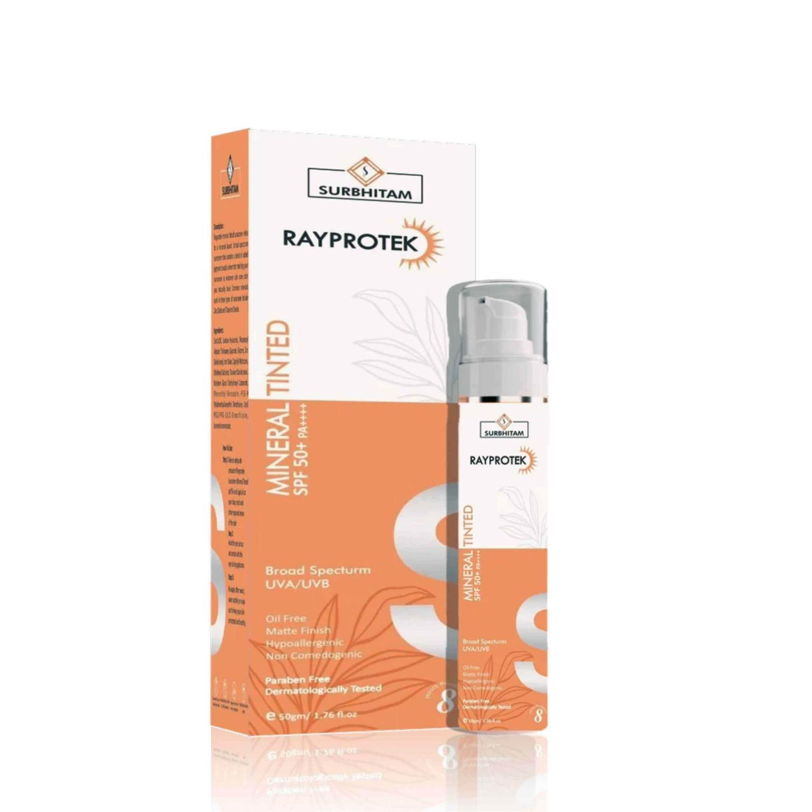Rayprotek Mineral Tinted Sunscreen 50g