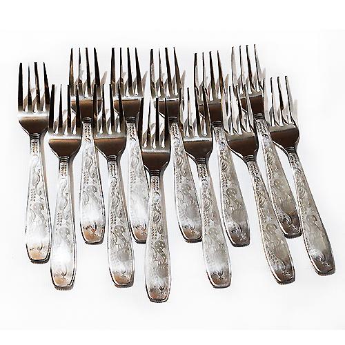 12 Piece Stainless Steel Baby Fork