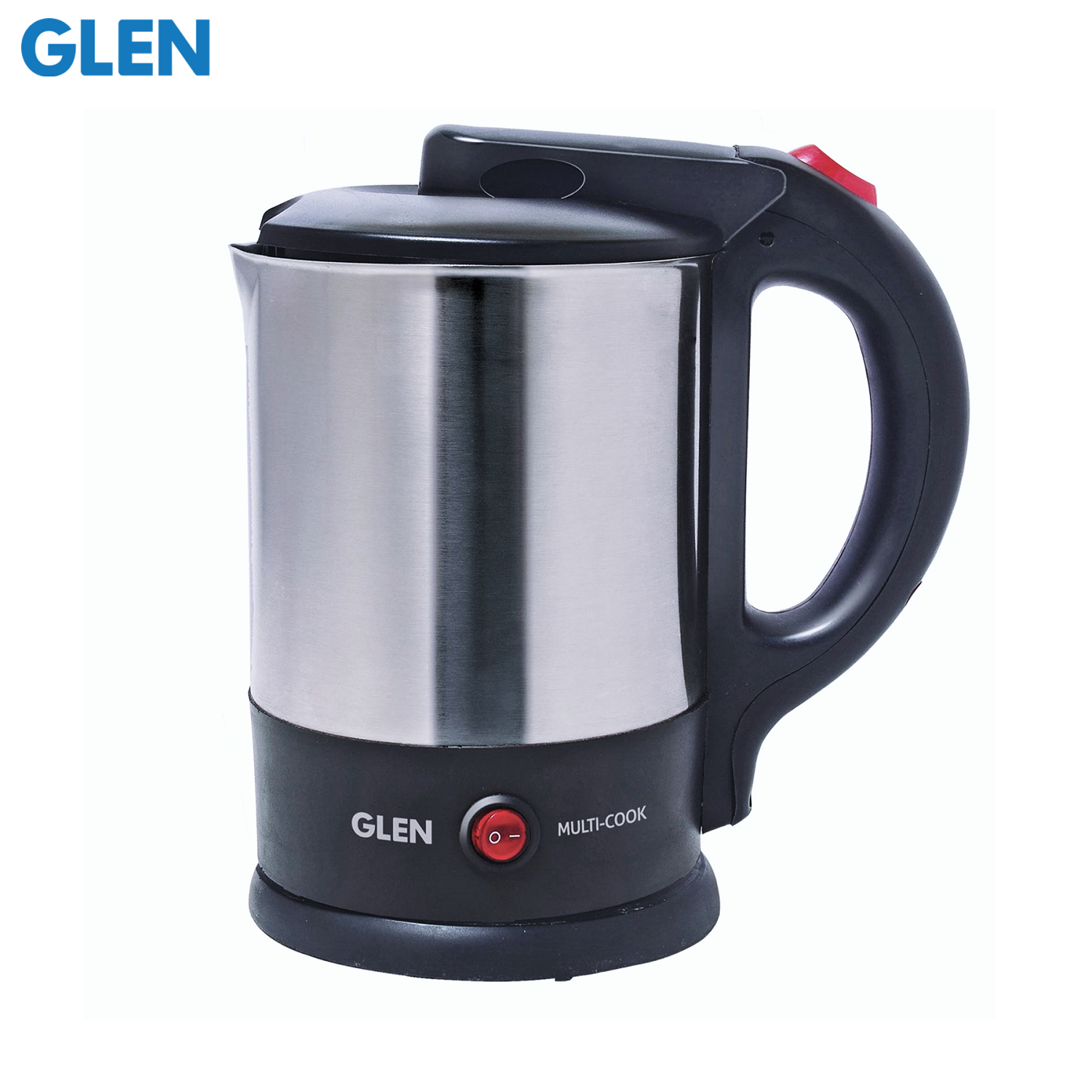 Glen Electric Kettle Multi-Cook Tea Maker Egg/Milk Boiler 1.5L Metal Pot 1500W