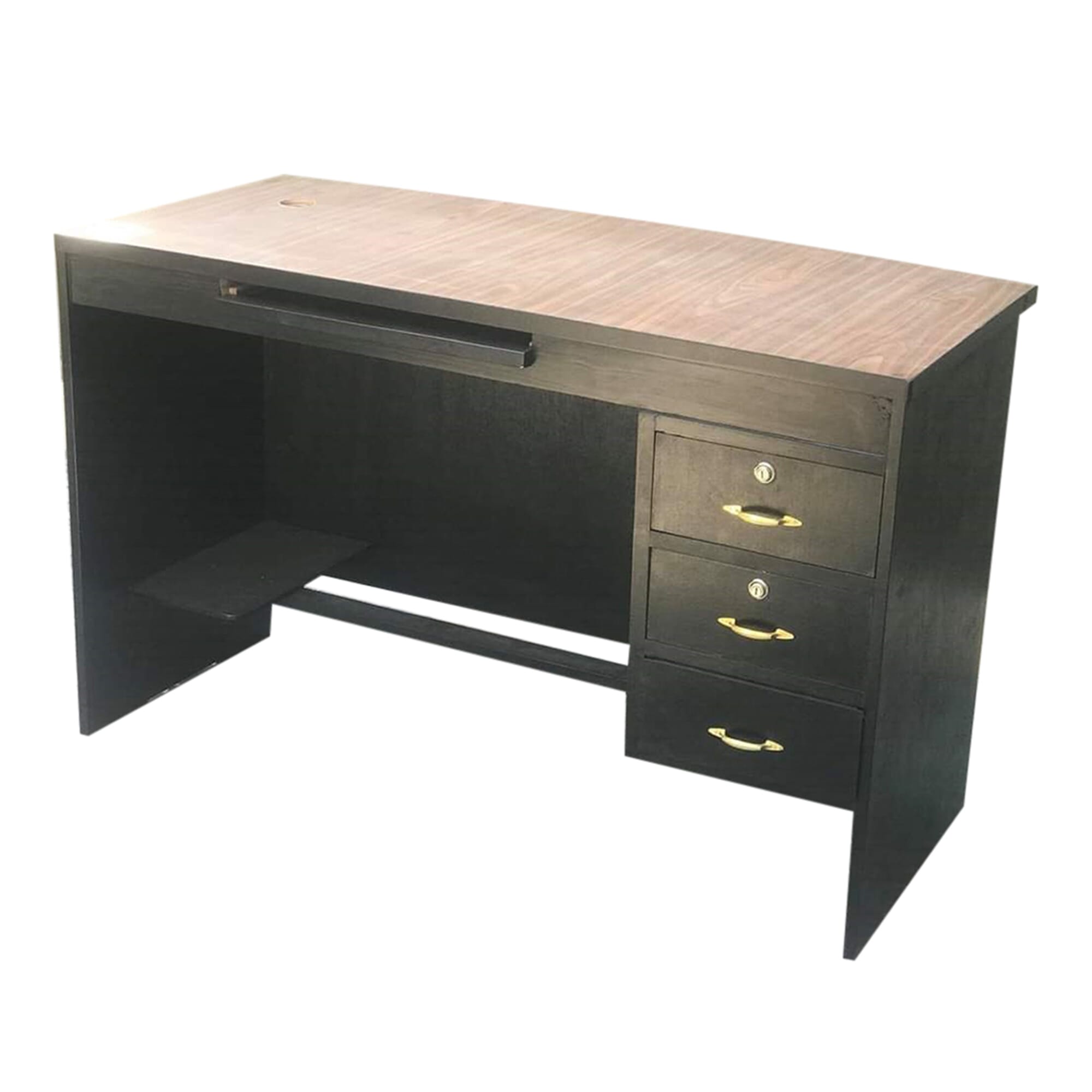Black Wooden Office Table Study table - 4*2 FT
