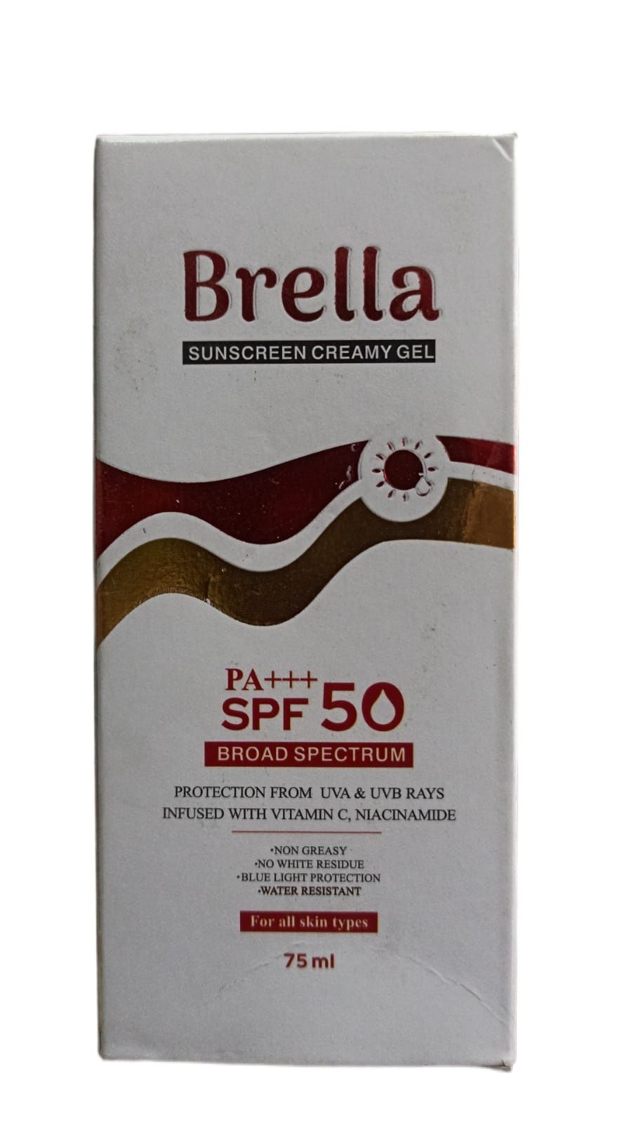 Brella Creamy Gel Sunscreen 50+ SPF