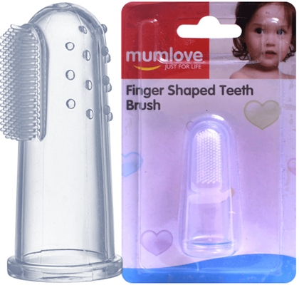 Mumlove Soft Transparent Silicone Baby Toothbrush