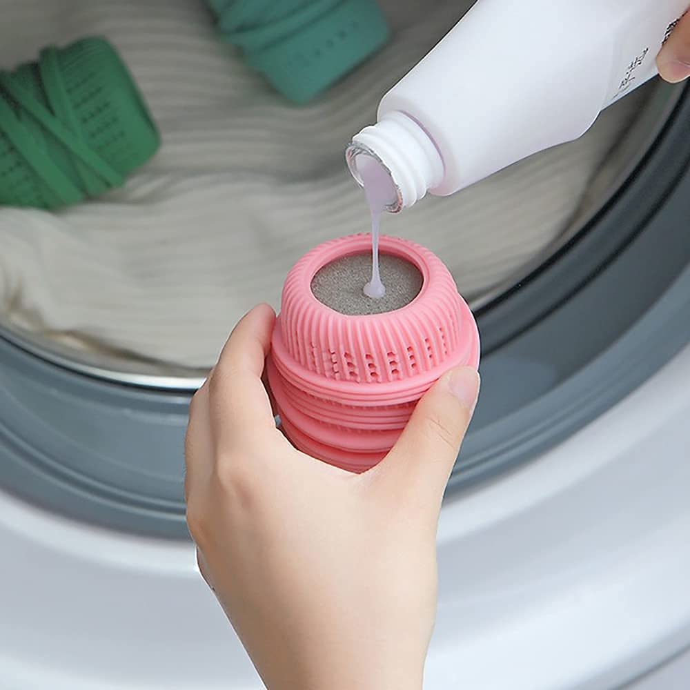 Reusable Laundry Washing Drying Fabric Softener Washing Machine Ball