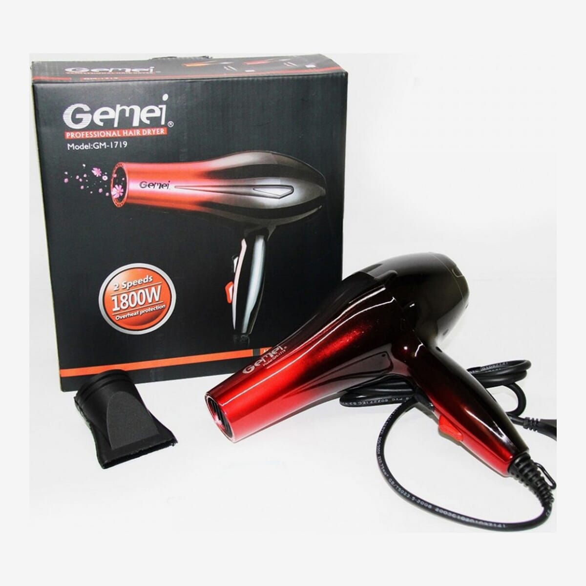 Gemei Gm-1719 Hair Dryer