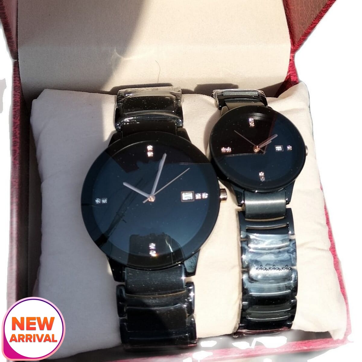 Couple Watch Ceramic Business Unisex OV