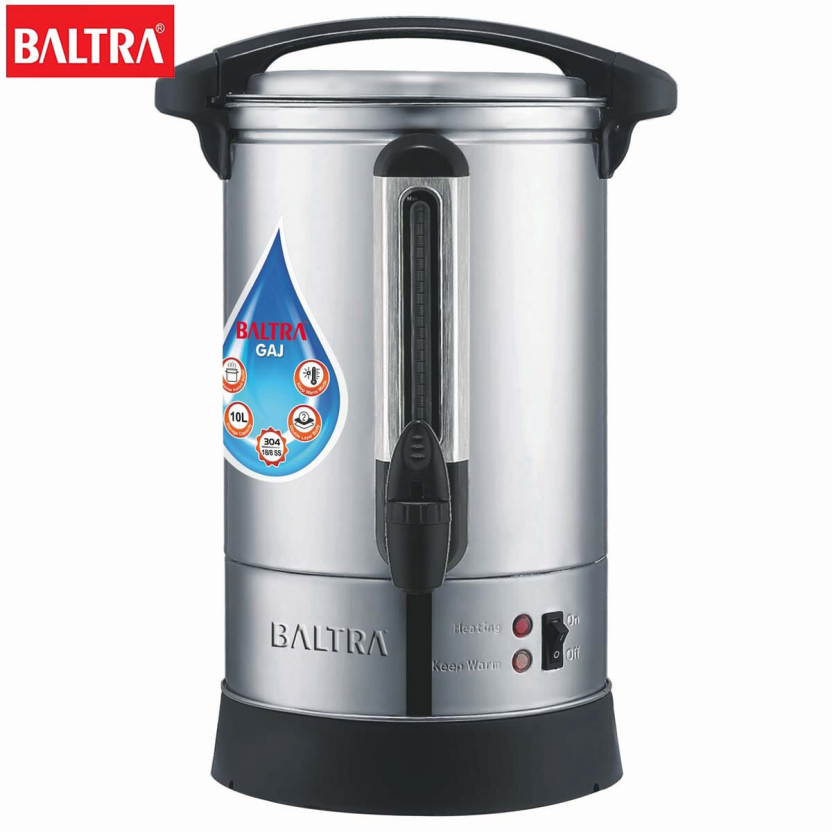 Baltra Stainless Steel Electric Multipurpose Boiler 10Litre 1500W GAJ BC152