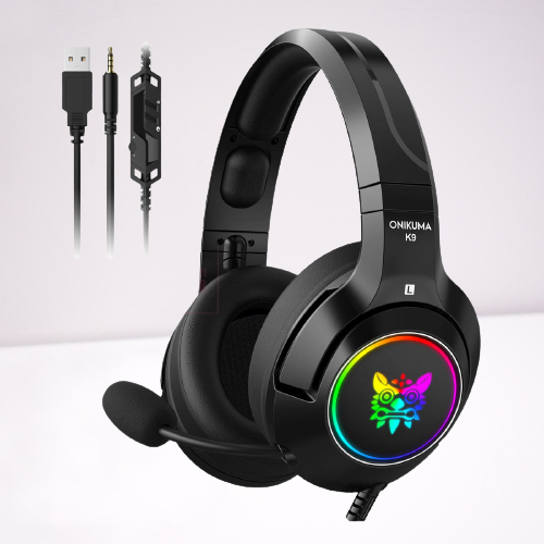 ONIKUMA K19 Professional Gaming Headphone with RGB LED
