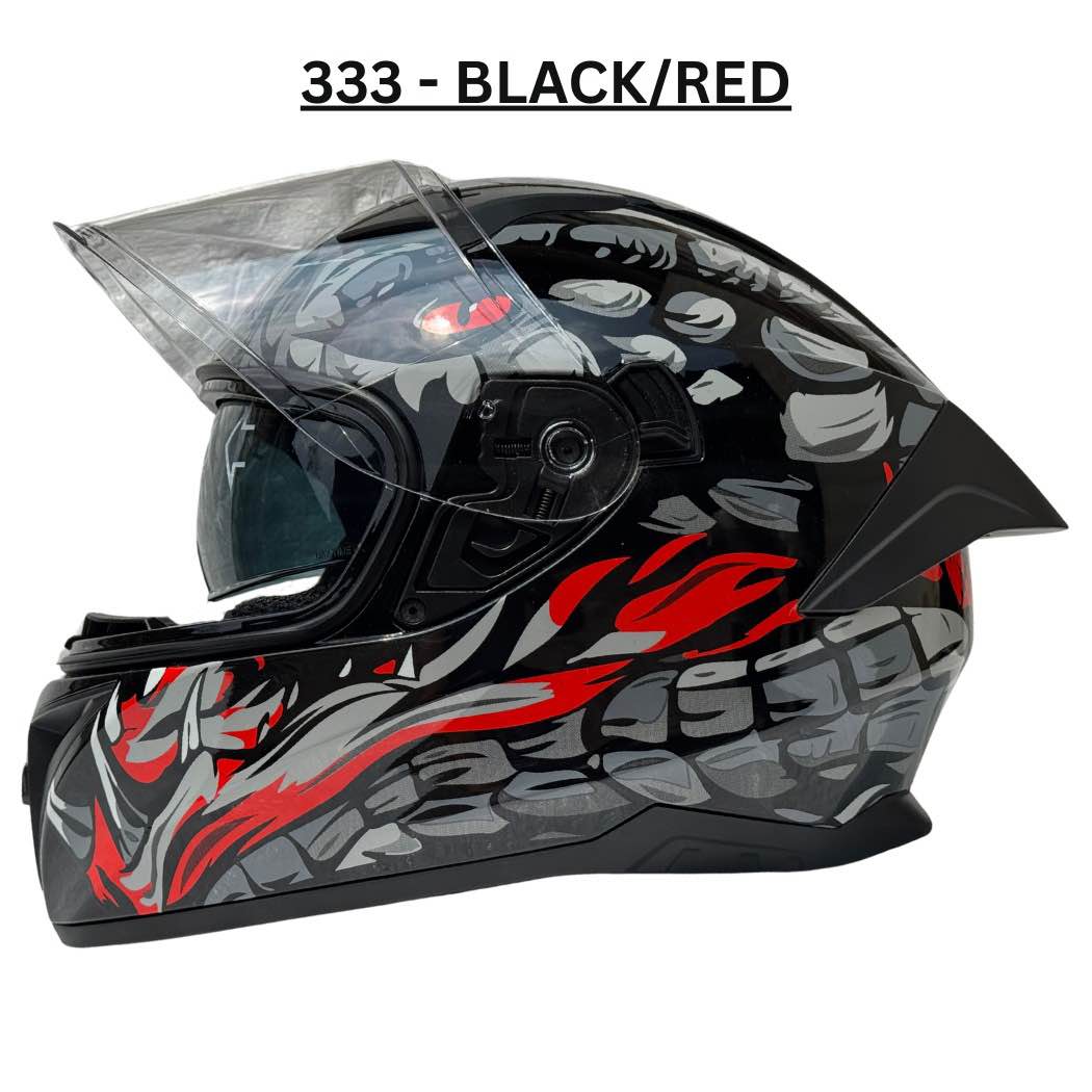 333 Dual Visor Helmet