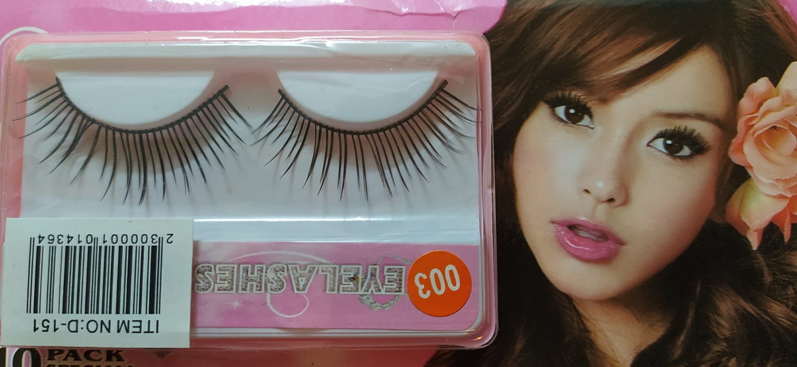 False eyelashes 1 Pair