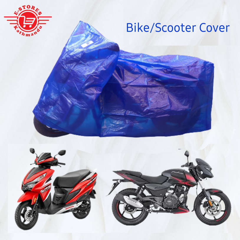 Universal Cross Laminated Tarpaulin Bike Scooter Cover