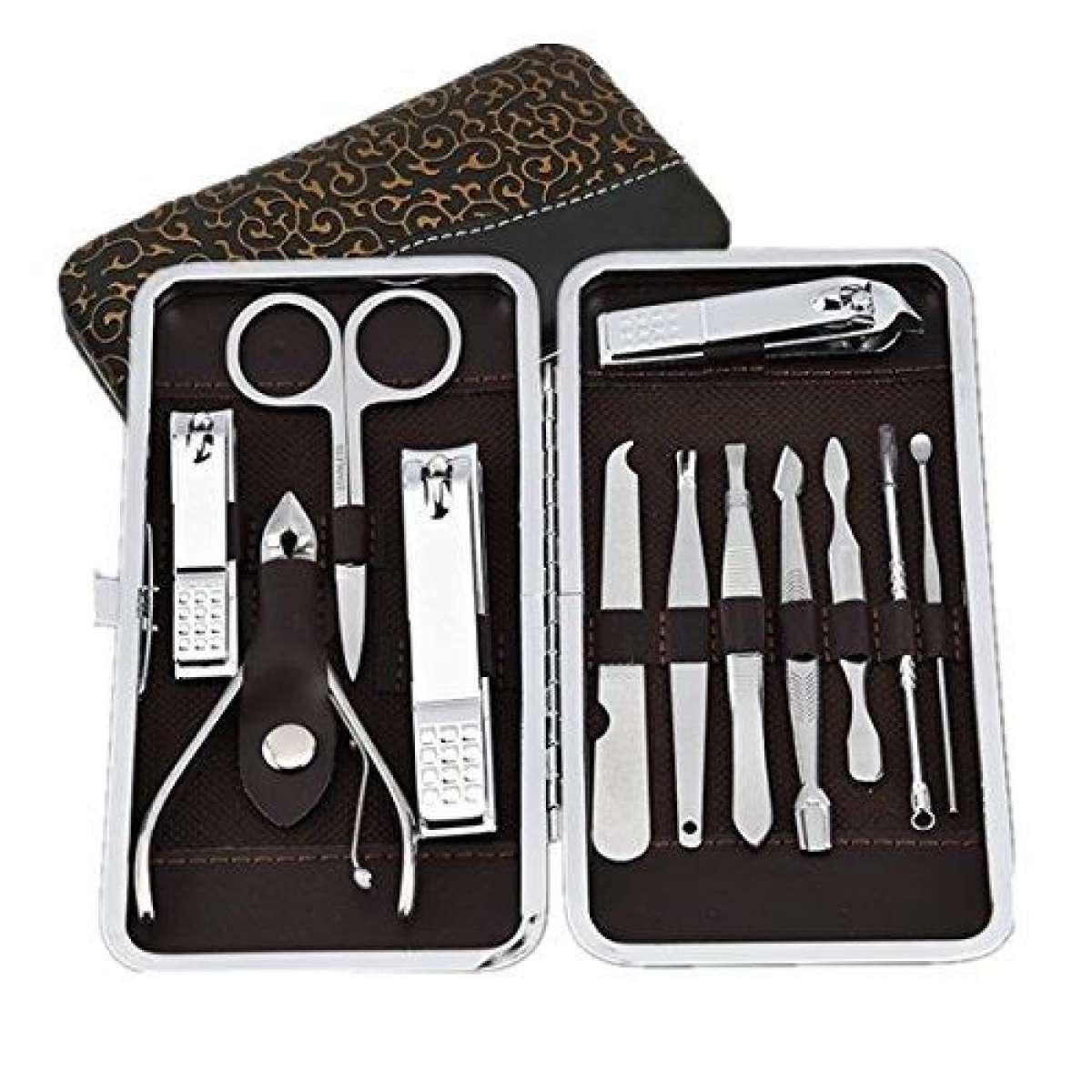12 In 1 Stainless Steel Professional Manicure Fashion Tool Set