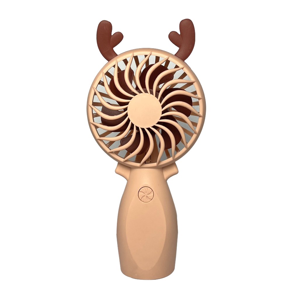 Cartoon Design Portable USb Rechargeable Mini Fan