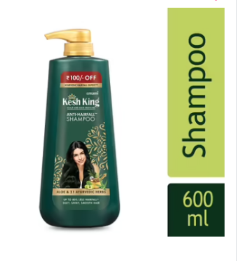 Kesh king Scalp and Hair Medicine Anti-hairfall Shampoo 600ml
