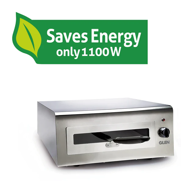 Glen Electric Tandoor And Grill With Matt Finish Stainless Steel Body 1100W