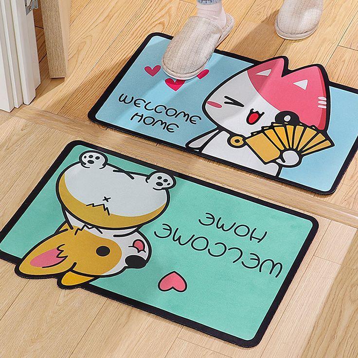 Cute Doormat - (40cm × 60cm)(Design May Vary)