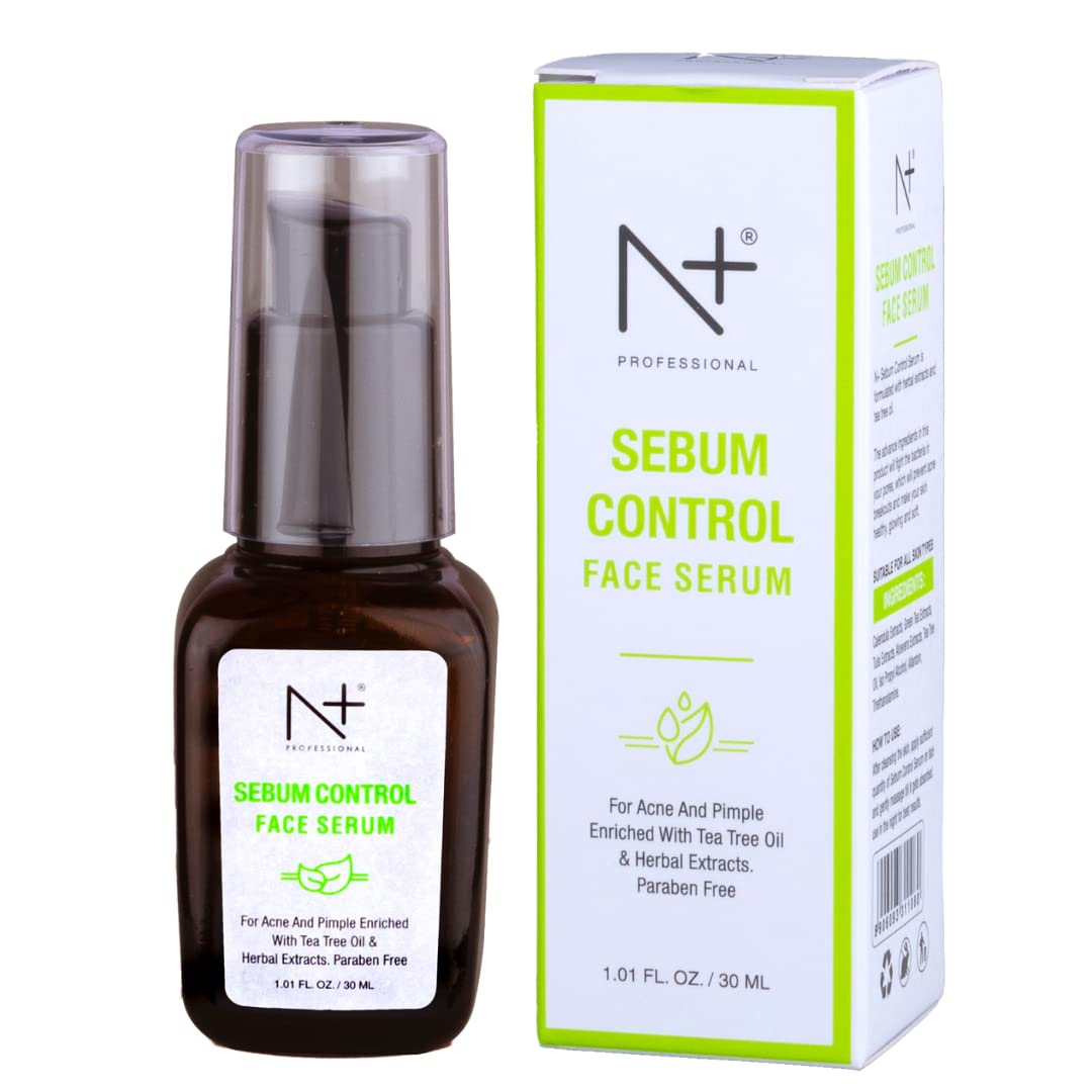 N Plus Professional Sebum Control Face Serum For Acne And Pimple Paraben Free - 30ml