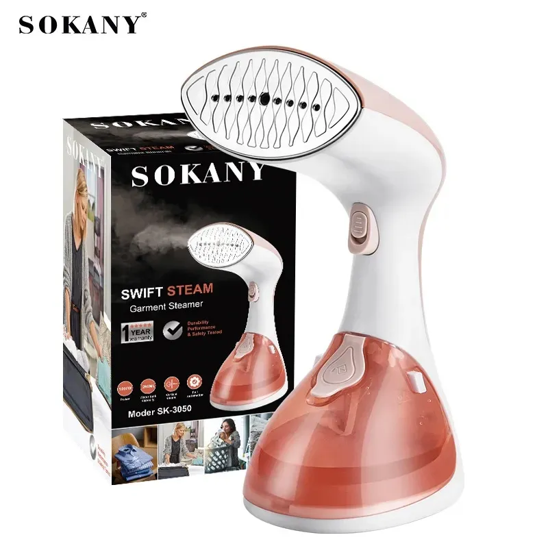 Household Steam Iron Garment Steamer 220V 1500W Powerful Handheld Small Electric Iron 260ml Portable Mini Travel Iron With Brush