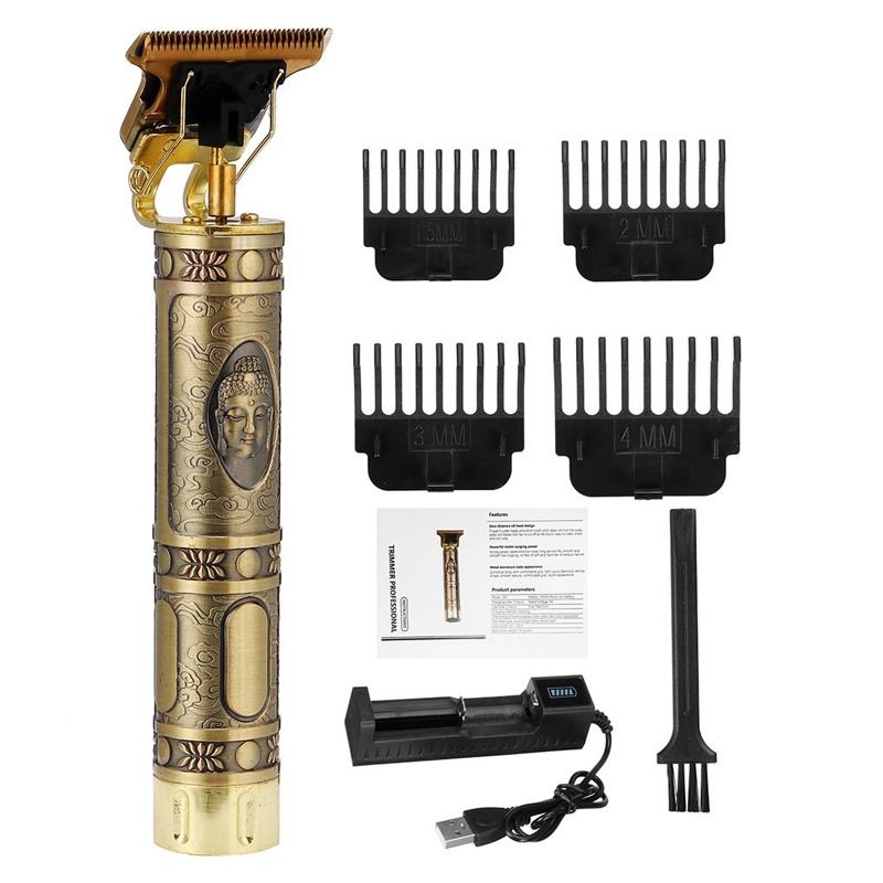 Vintage T9 Professional Waterproof Rechargeable Hair Trimmers