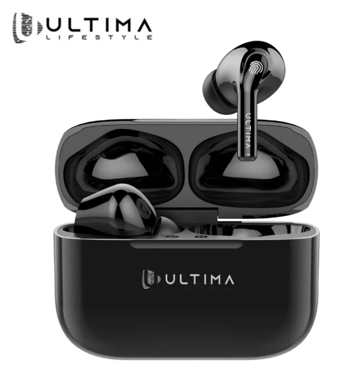 Ultima Atom 320 Wireless Earbuds With Massive Playback Of Upto 17 Hour IPX5 Water Type C Interface With Game Mod