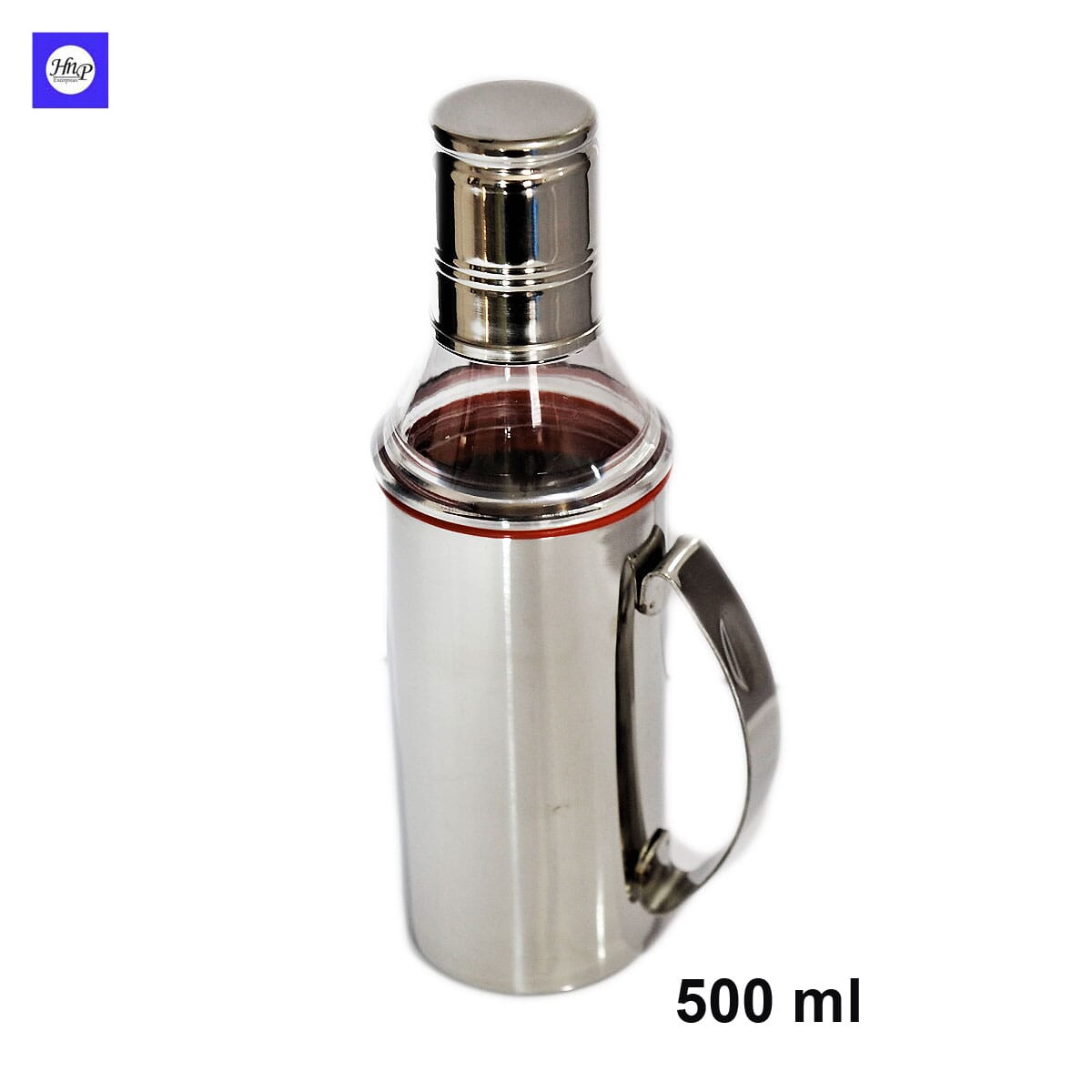 Stainless Steel Oil Dispenser With Handle