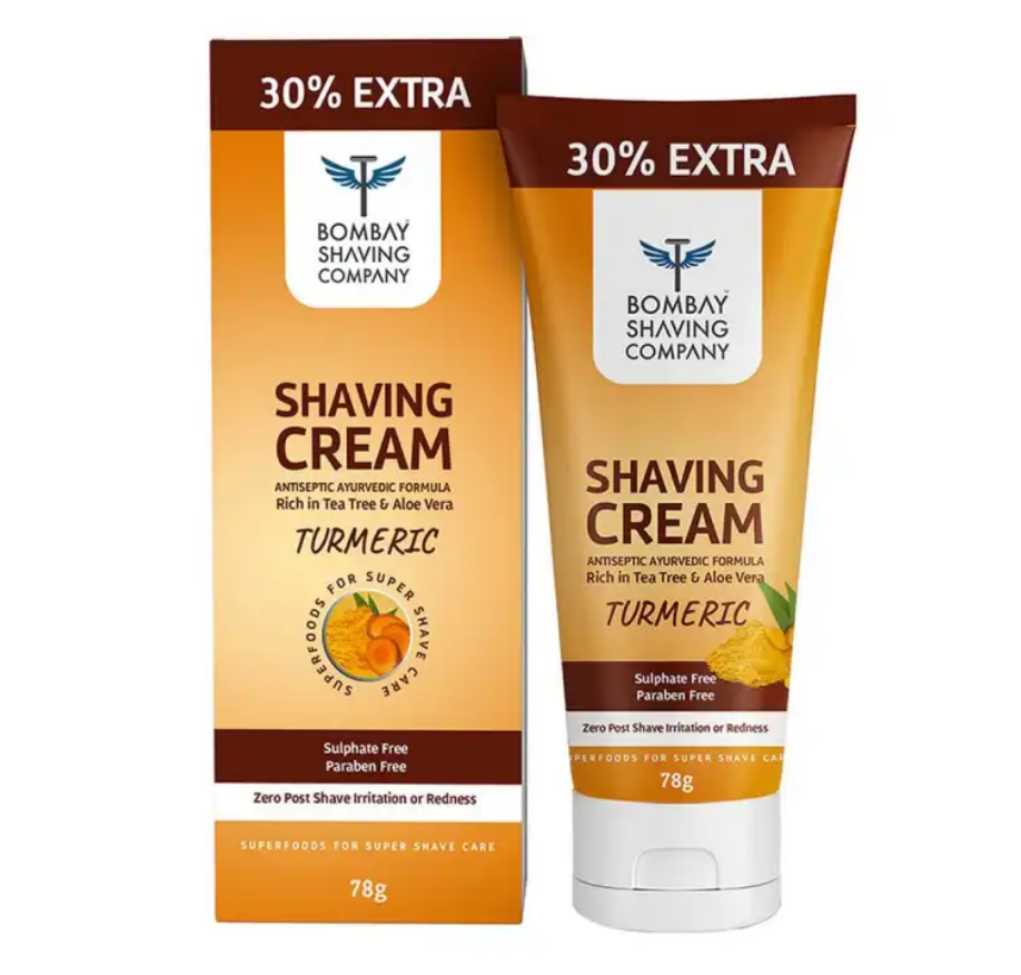 Bombay Shaving Company Charcoal Shaving Cream - 78g, Black