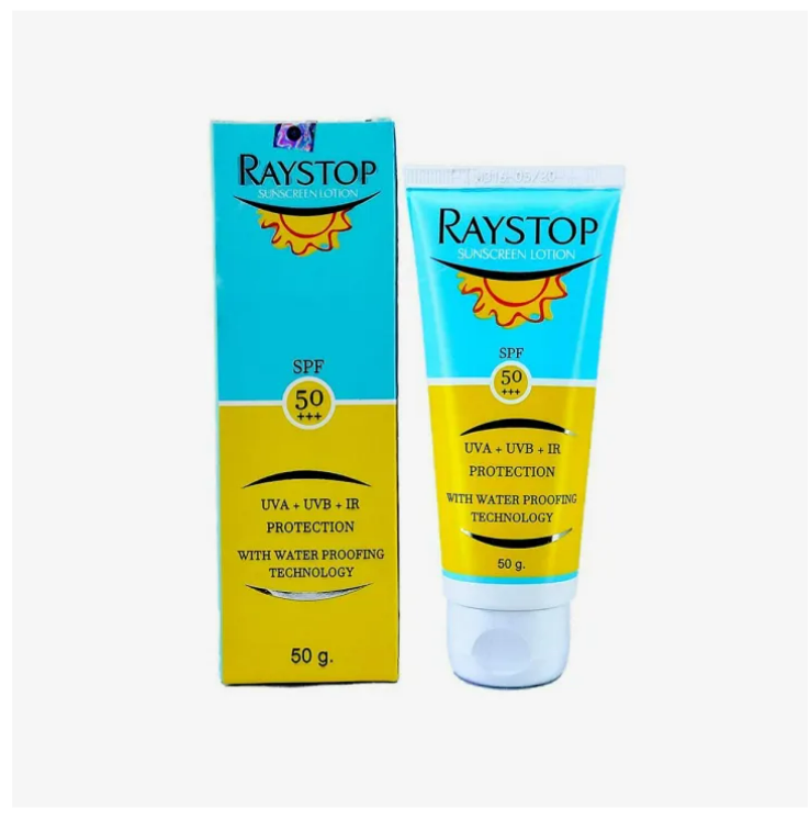Raystop Sunscreen Lotion SPF 50 - 50gm