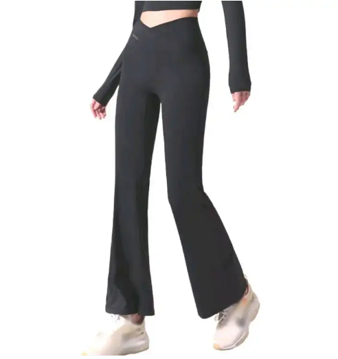 Outer Wear Spring Summer Pants Cross Waist Abdominal Pressure Leggings