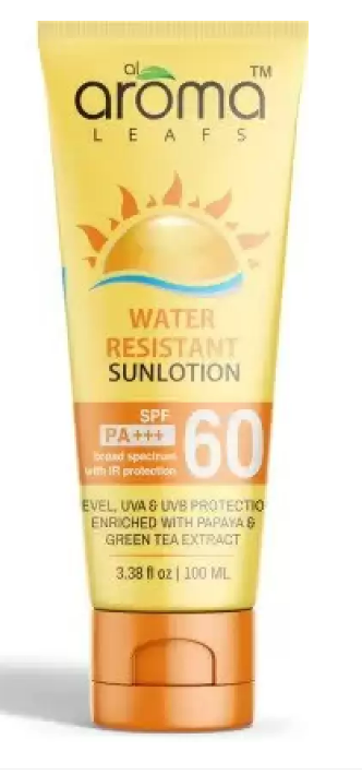 Aroma leafs Water Resistant Sunlotion SPF 60 - image 1