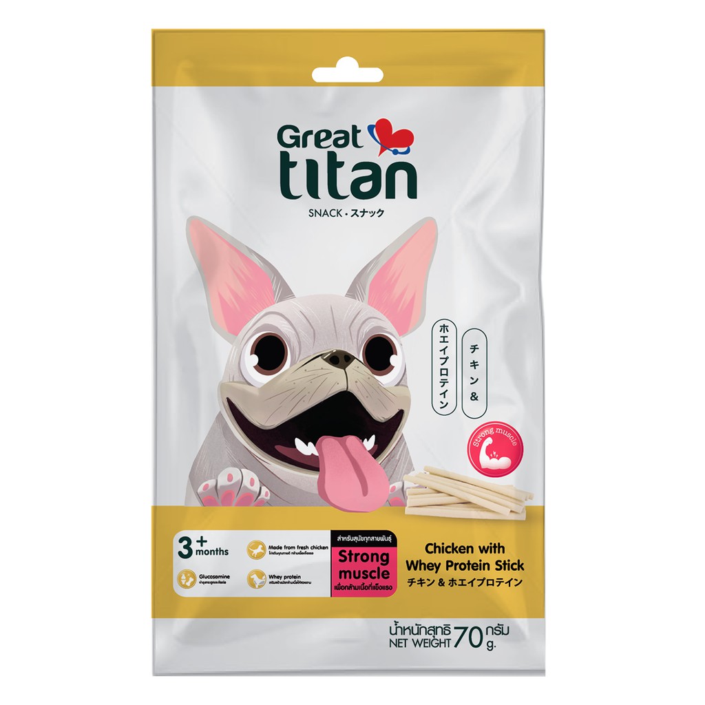 GT Great Titanhicken With Whey Protein Stick 70 g