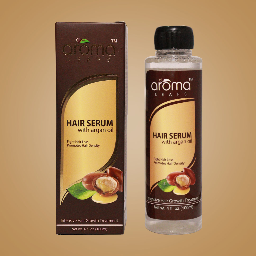 Aroma Leafs Hair Serum With Argan Oil - image 1