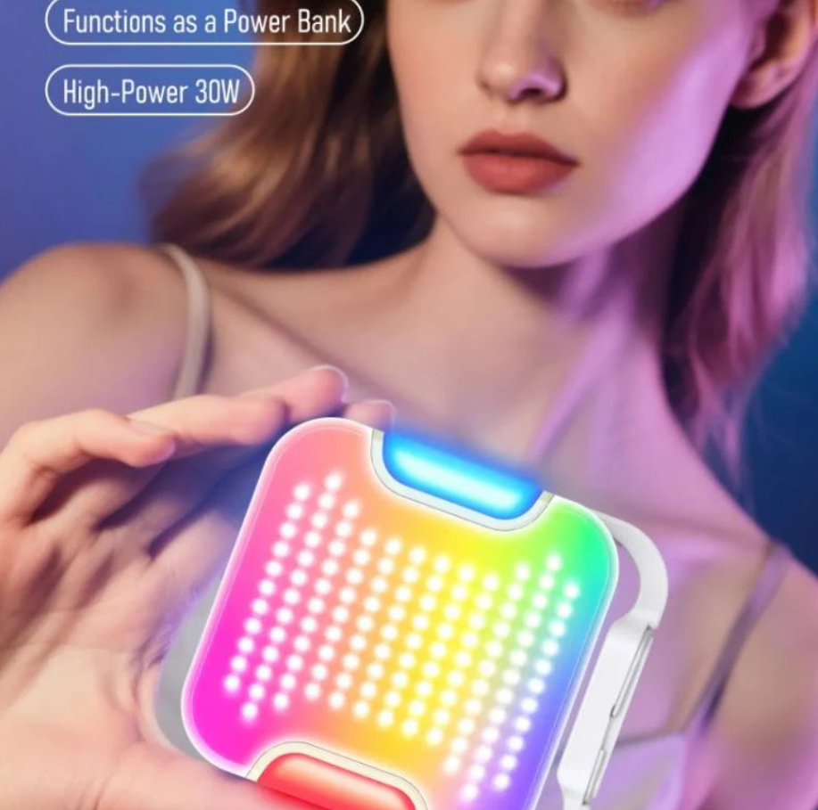 JMARY FM-428RGB RGB LED Light For Photography / Videography Portable Magnetic Fill Light