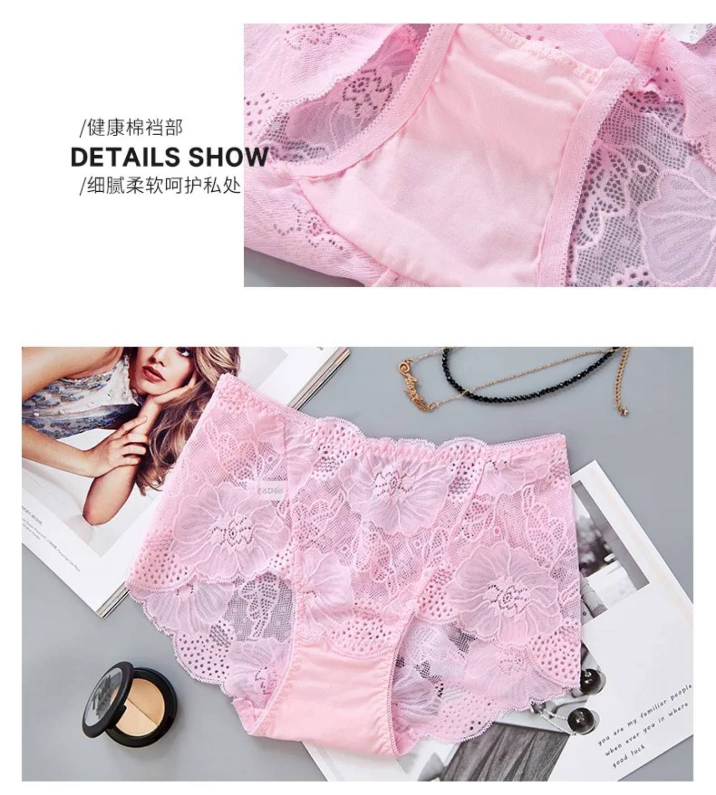 Pack Of 3 New Sexy Net Underwear Classic Panties