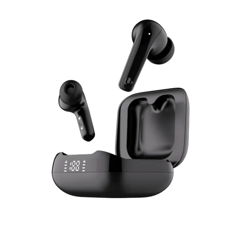 Ultima Boom 211| Wireless Earbuds | Ultima Link App | AI-ENC | LED Display | 45H Total Playtime | Low Latency | Deep Bass & Clear Highs | IPX4 Water Resistance | App-Controlled EQ Modes | Swift Pair Bluetooth 5.4 | Voice Assistant Compatible