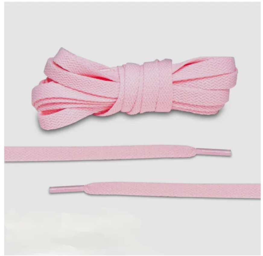 Pink Shoes Laces 1 Pair Unisex