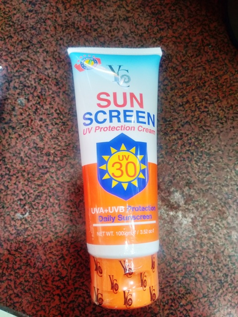 YC Sun Screen UV 30 Protection Cream - 100Gm