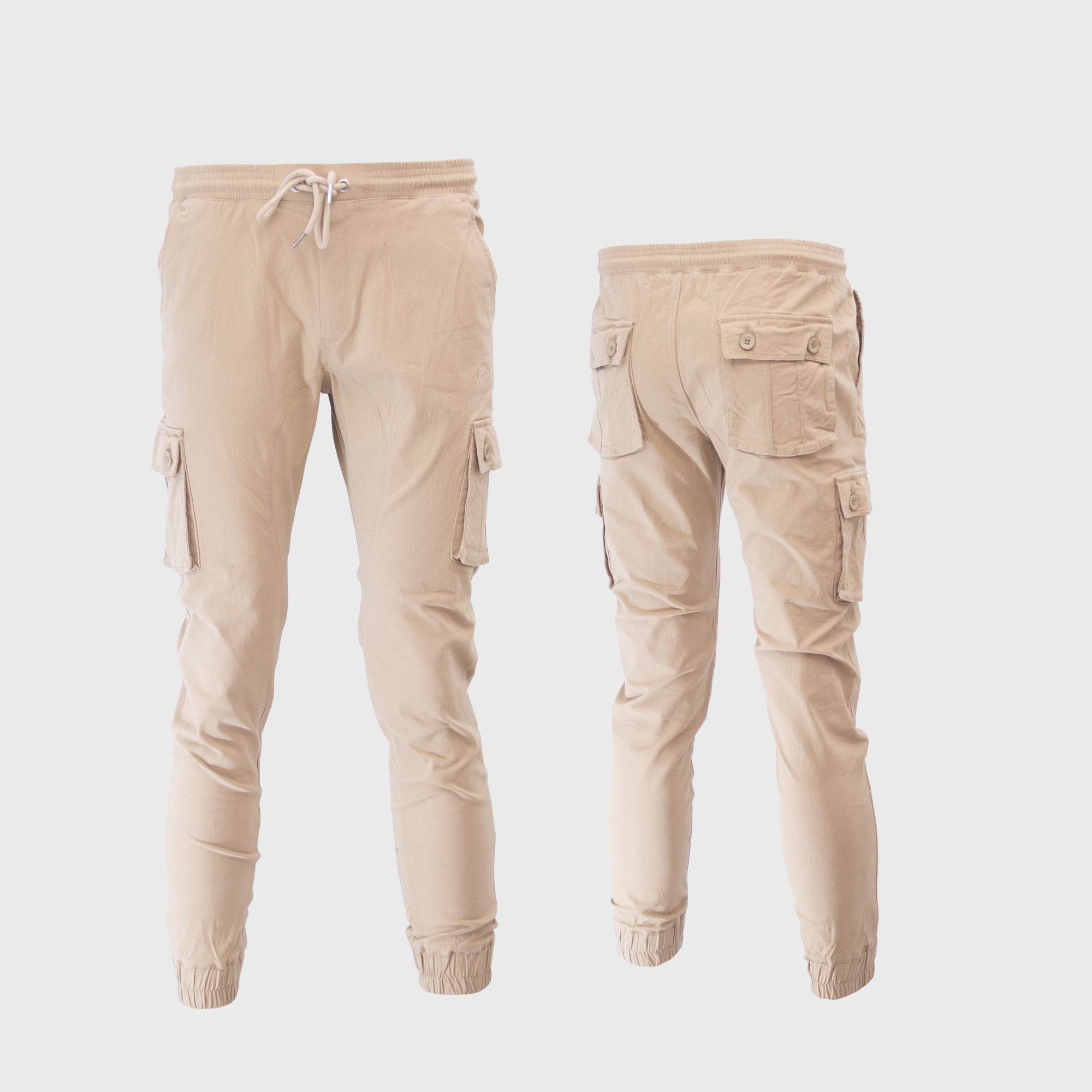 Doro Gold Cotton Stretchable Travel Cargo Joggers Pants For Men | Fashion Cotton Stretchable Cargo Pant For Men