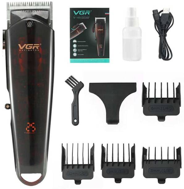 VGR V-165 Professional Cord & Cordless Hair Clipper Trimmer for Men