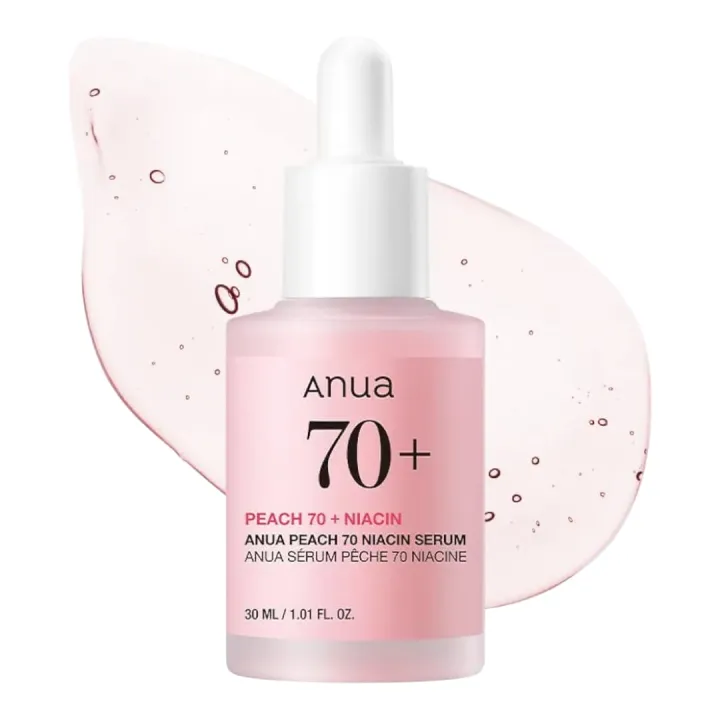 ANUA Peach 70% Niacinamide Brightening & Hydrating Serum (30ml/1.01 fl. oz.) | Korean Skincare - image 1