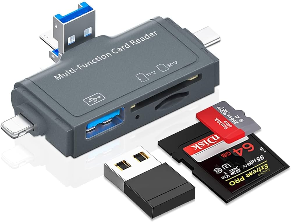 7 in 1 Multifunction Card Reader And OTG