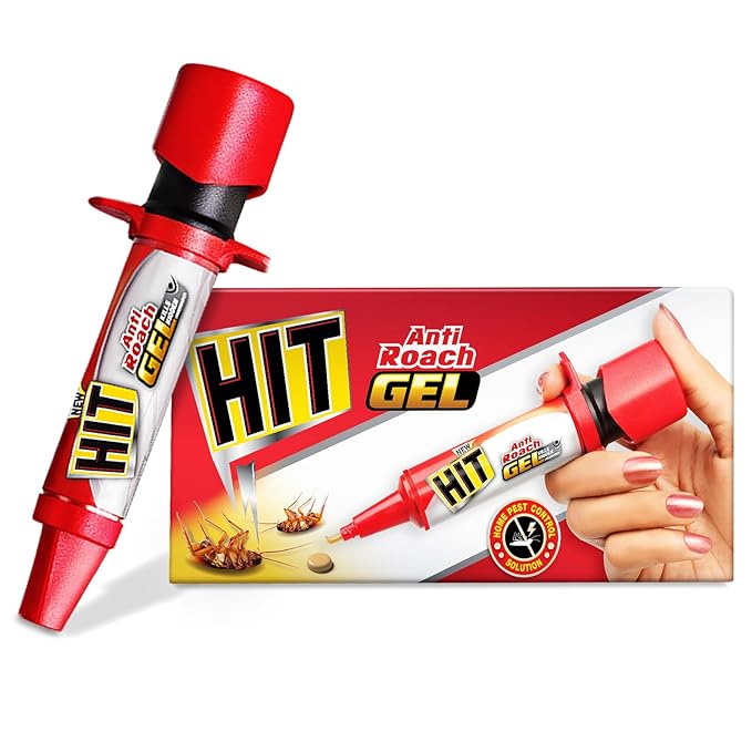 Hit Anti Roach Gel - Cockroach Killer (20G) | Kitchen Safe | Odourless | Fast And Convenient,