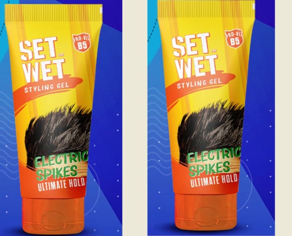 Set Wet Electric Spikes Hair Gel Ultimate Hold, 100ml Pack Of 2-1