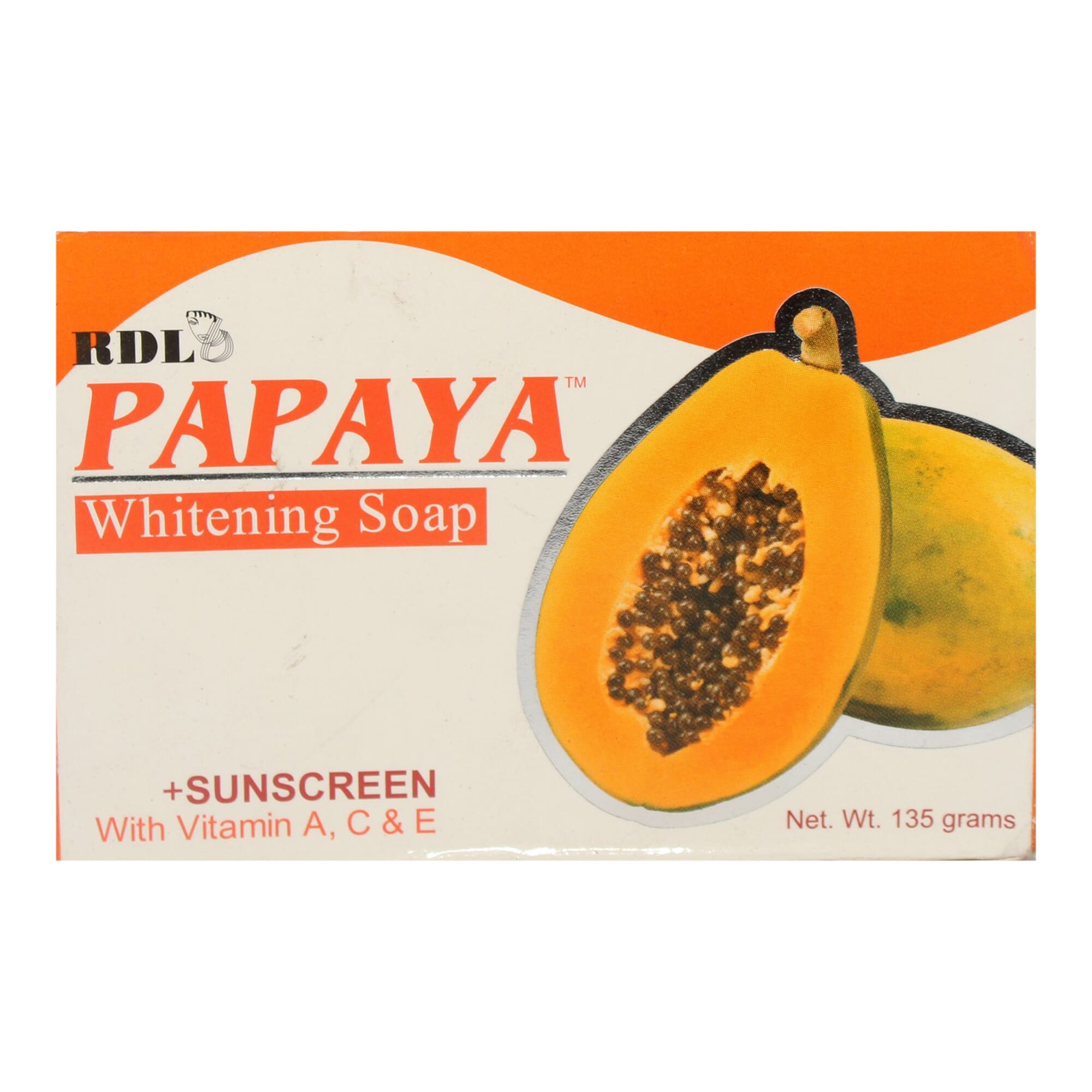Papaya Soap + Sunscreen With Vitamin A,C & E 135g