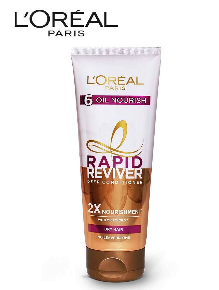 L'Oréal Paris Rapid Reviver 6 Oil Nourish Deep Hair Conditioner ,180ml